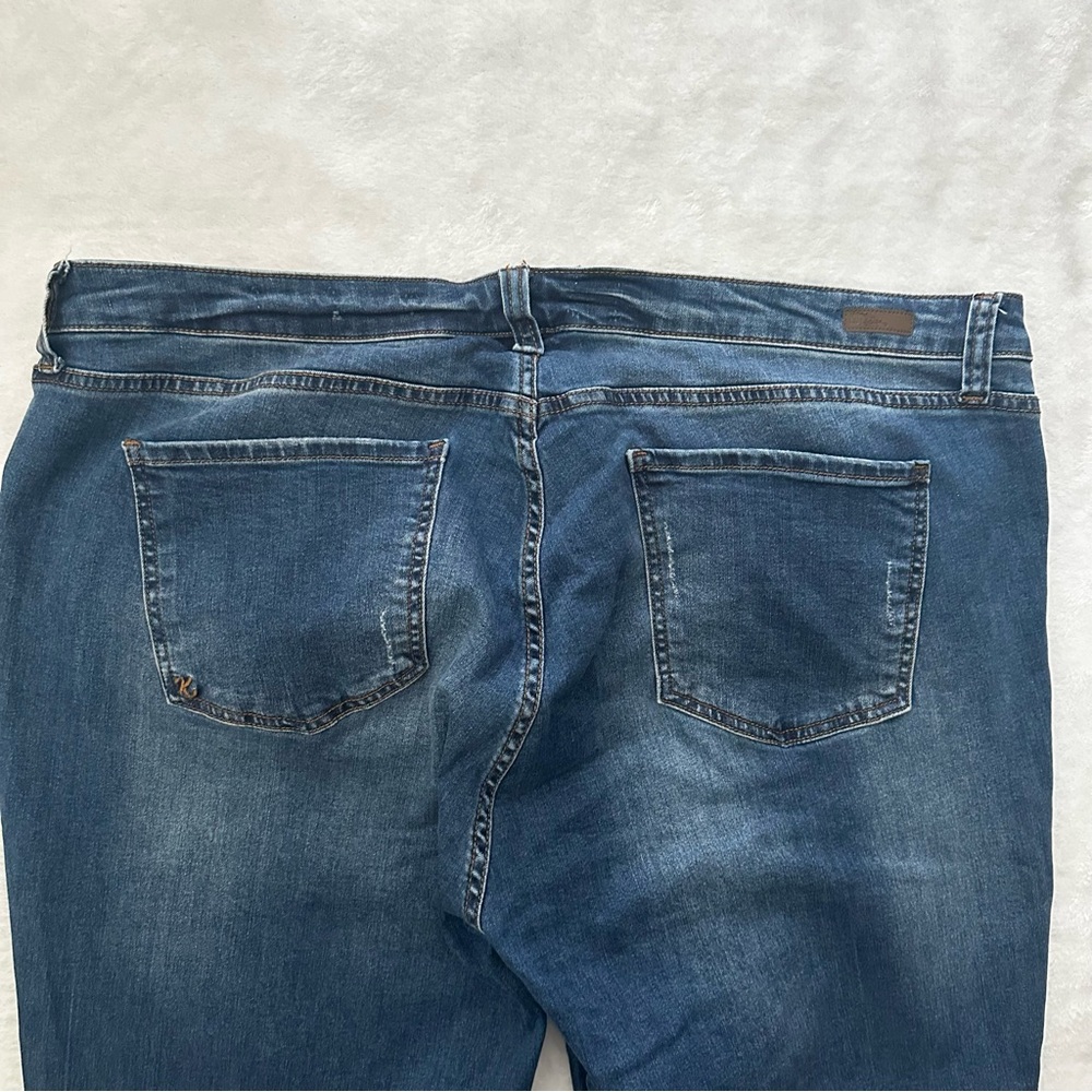 Kut from the Kloth Boyfriend Jeans Size 20W Medium Wash Faded - Picture 13 of 16